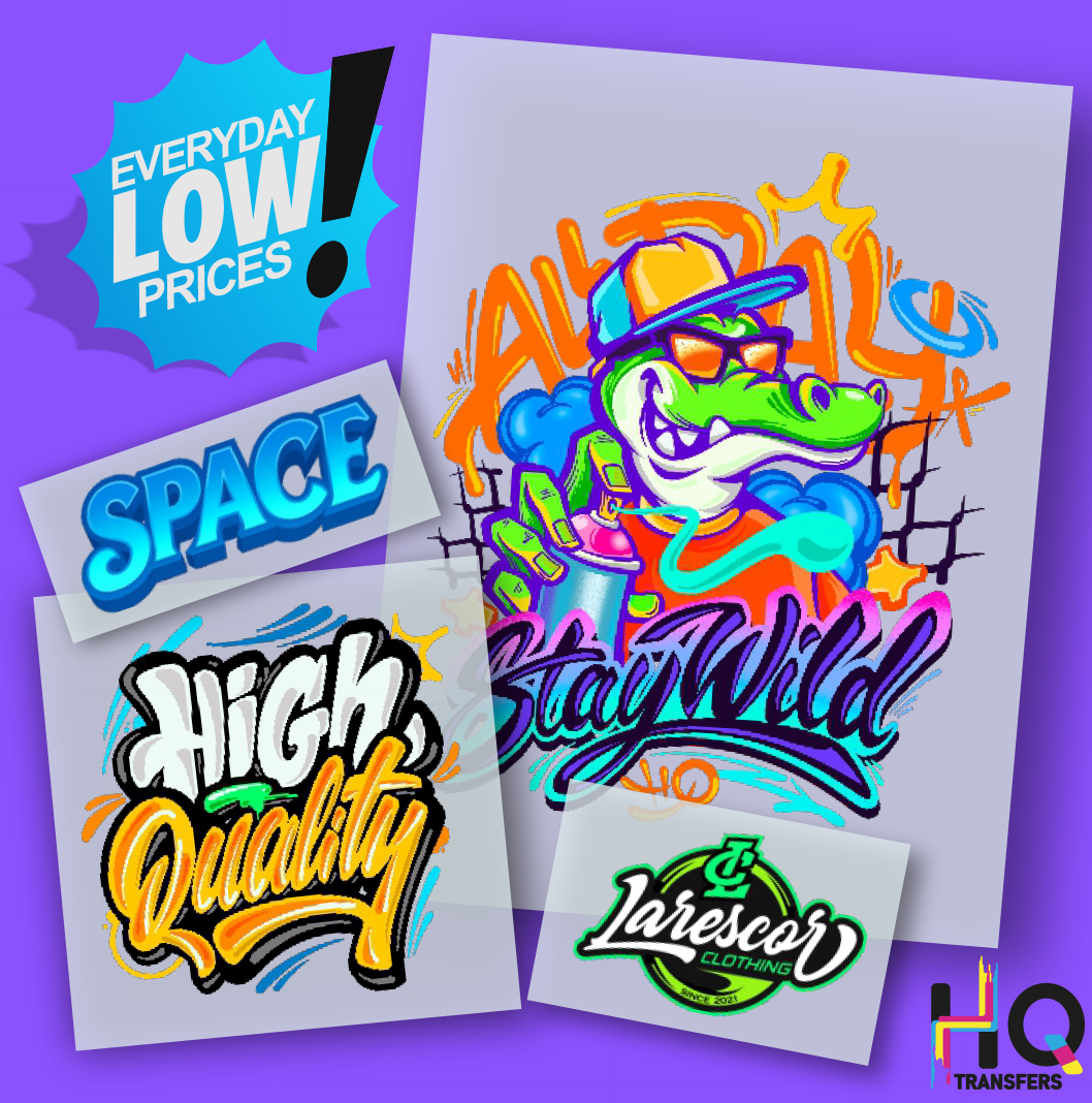 DTF transfer sample design