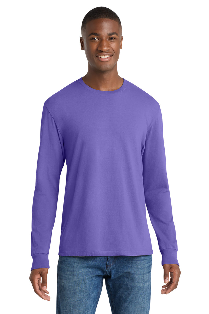 Port & Co ™  Beach Wash ®  Garment-Dyed Long Sleeve Tee PC099LS