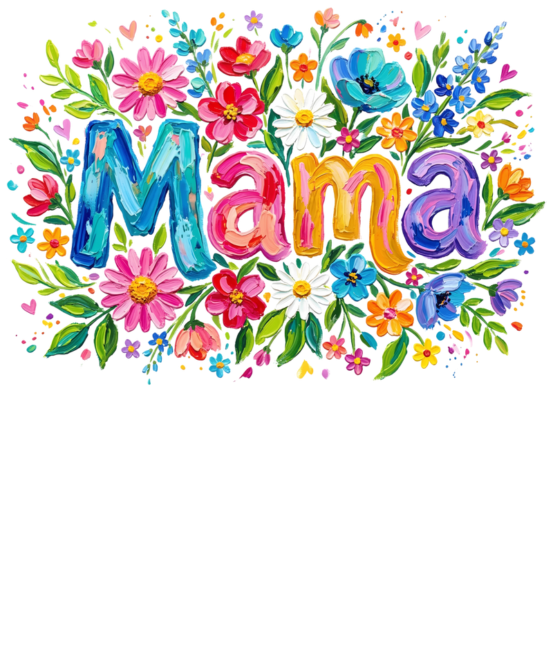 watercolor flowers mom