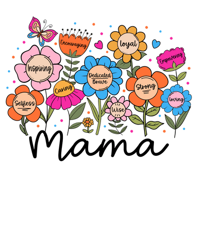 mother tender flowers