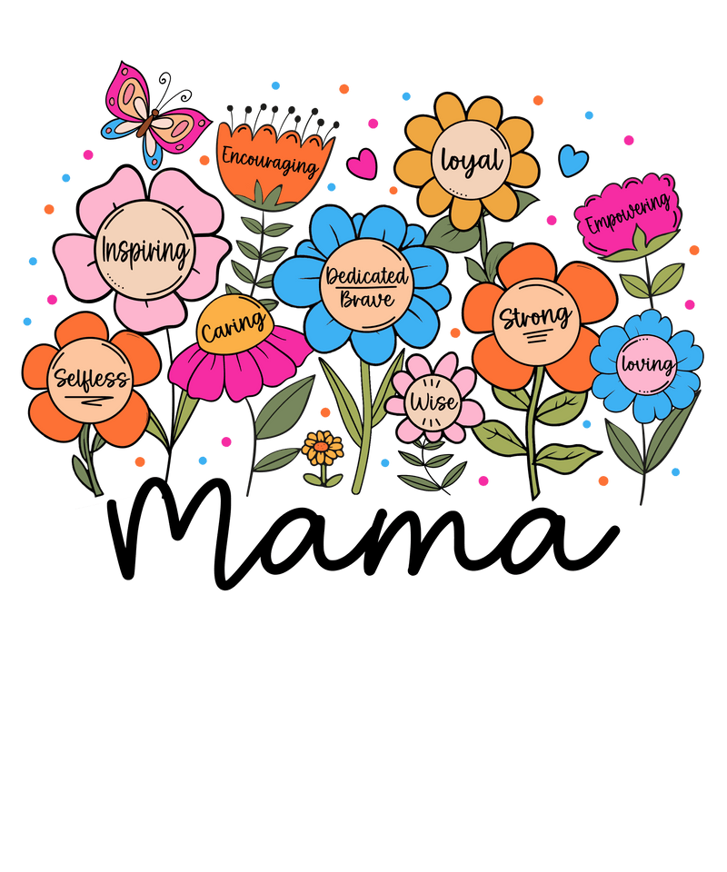 mother tender flowers