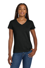 Gildan ®  Women's Heavy Cotton ™  100% Cotton V-Neck T-Shirt. 5V00L