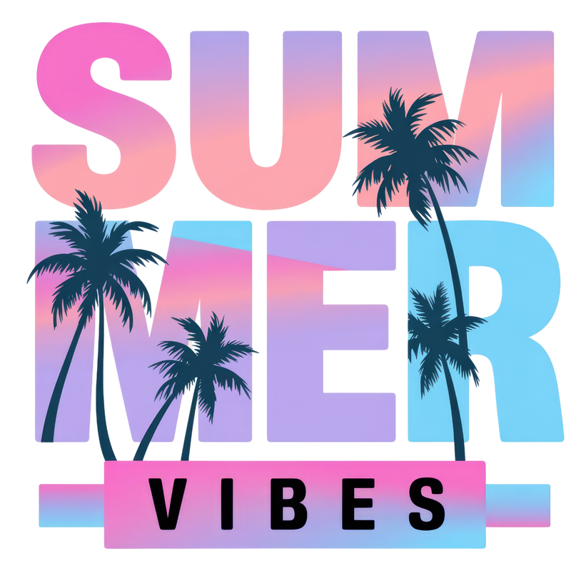 Vintage Summer Waves