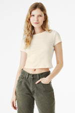 BELLA+CANVAS ®  Women's Micro Rib Baby Tee BC1010