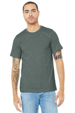 BELLA+CANVAS  ®  Unisex Heather CVC Short Sleeve Tee. BC3001CVC