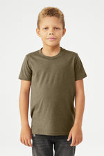 BELLA+CANVAS ®  Youth Heather CVC Tee BC3001YCVC