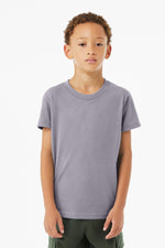 BELLA+CANVAS ®  Youth Heather CVC Tee BC3001YCVC