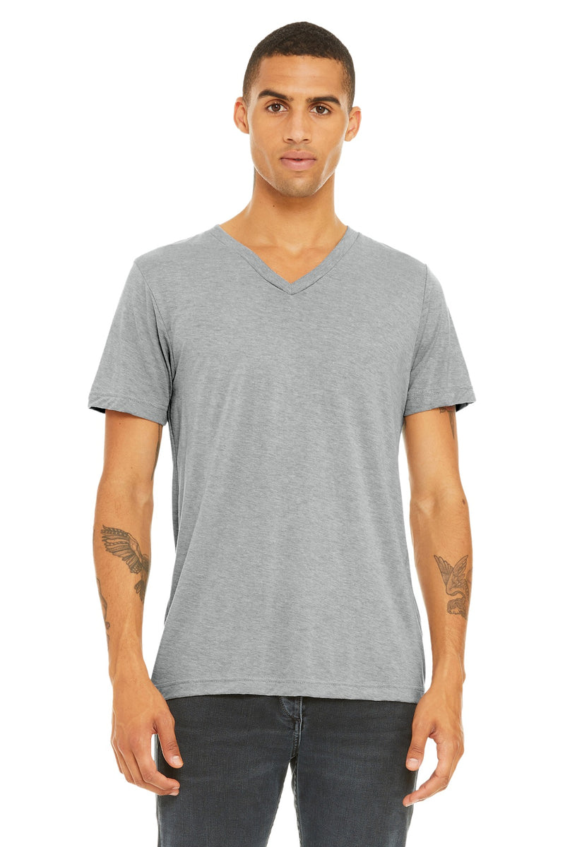BELLA+CANVAS  ®  Unisex Triblend Short Sleeve V-Neck Te. BC3415