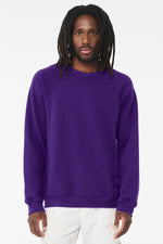 BELLA+CANVAS  ®  Unisex Sponge Fleece Raglan Sweatshirt. BC3901