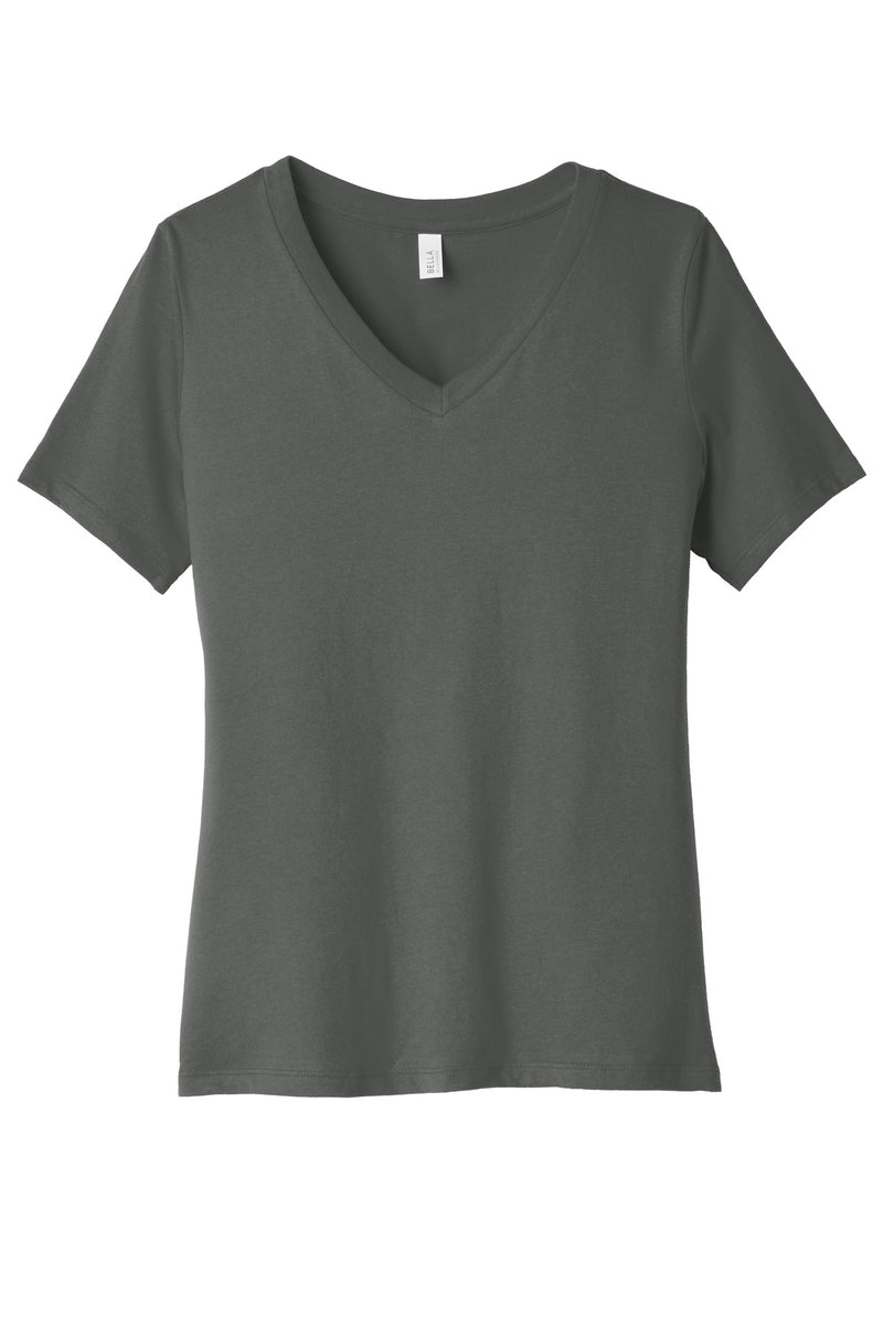 BELLA+CANVAS  ®  Women's Relaxed Jersey Short Sleeve V-Neck Tee. BC6405