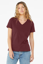 BELLA+CANVAS  ®  Women's Relaxed Jersey Short Sleeve V-Neck Tee. BC6405