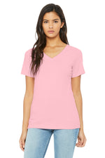 BELLA+CANVAS  ®  Women's Relaxed Jersey Short Sleeve V-Neck Tee. BC6405