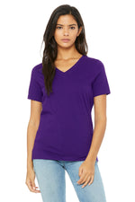 BELLA+CANVAS  ®  Women's Relaxed Jersey Short Sleeve V-Neck Tee. BC6405