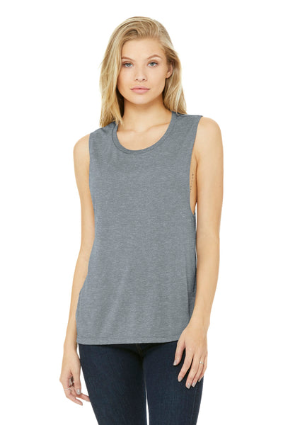BELLA+CANVAS  ®  Women's Flowy Scoop Muscle Tank. BC8803