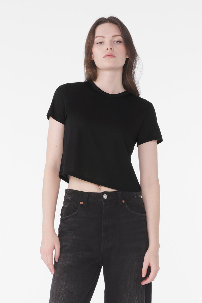 BELLA+CANVAS ®  Women's Flowy Cropped Tee BC8882
