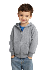 Port & Co ™  Toddler Core Fleece Full-Zip Hooded Sweatshirt. CAR78TZH