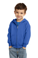 Port & Co ™  Toddler Core Fleece Full-Zip Hooded Sweatshirt. CAR78TZH