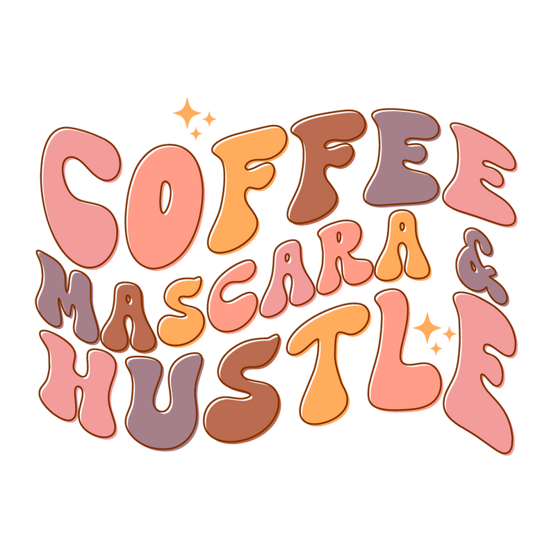 Coffee mascara & hustle