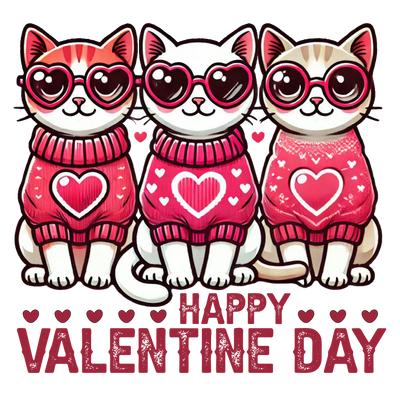 Cute Cat Happy Valentine_s Day