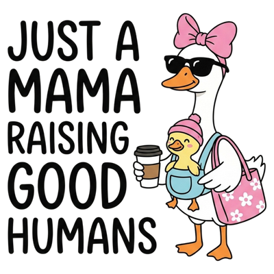 Cute Mama Goose Mom & Baby Mother_s Day