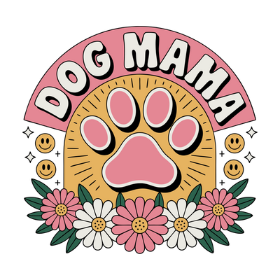 DOG MOM SUNFLOWERS