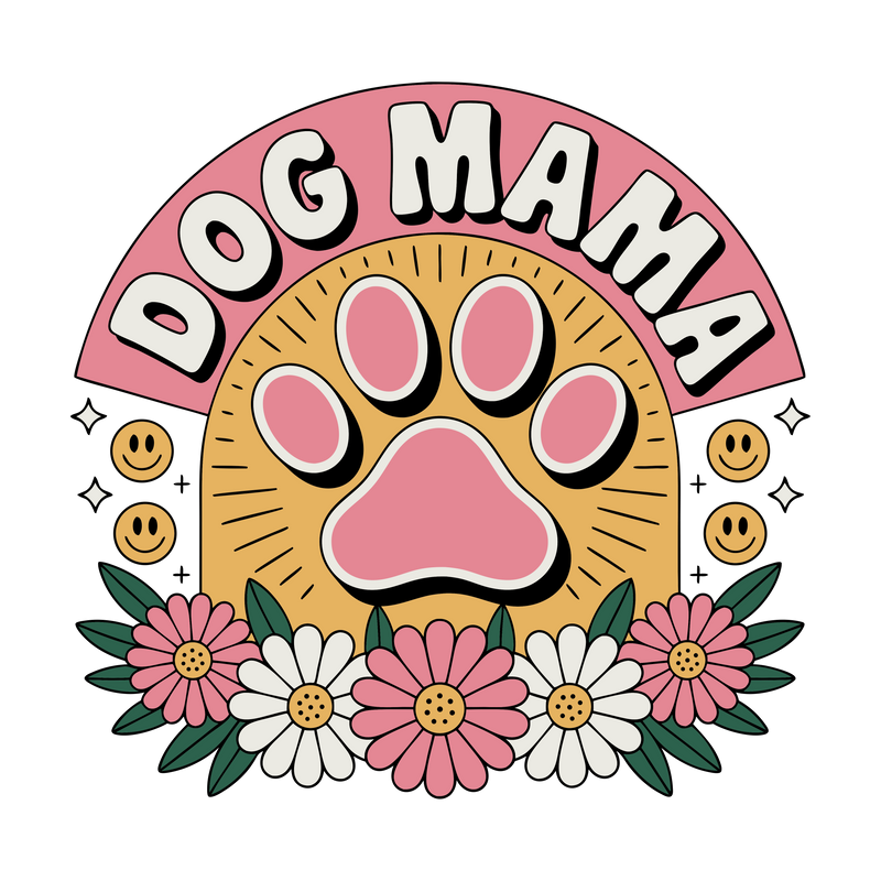 DOG MOM SUNFLOWERS