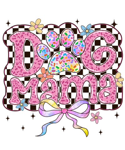 DOG MAMA ANIMAL PRINT COLORS_