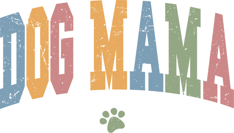 DOG MAMA Color boho
