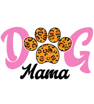 DOG MAMA DOG PAW PRINT 2