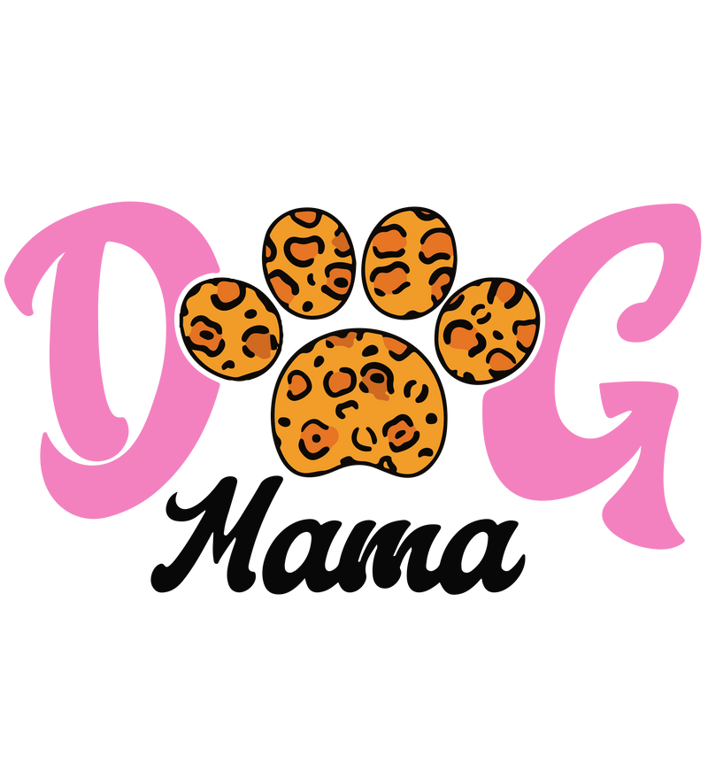 DOG MAMA DOG PAW PRINT 2
