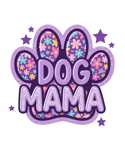 DOG MAMA DOG PAW PRINT