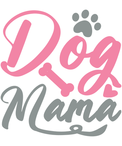 DOG MAMA LETTERING