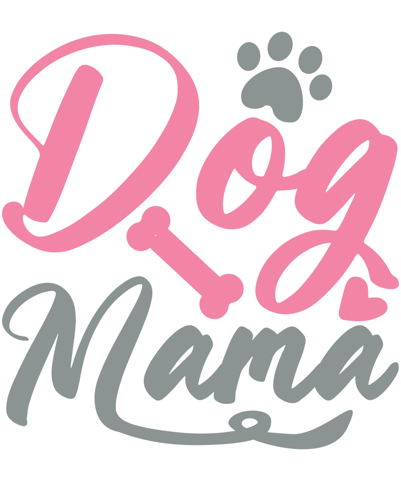 DOG MAMA LETTERING