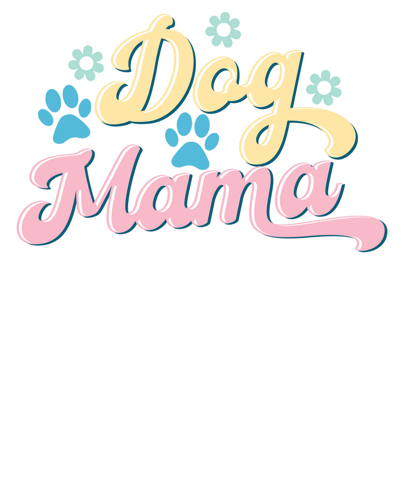 Dog Mama Retro Pet Dog