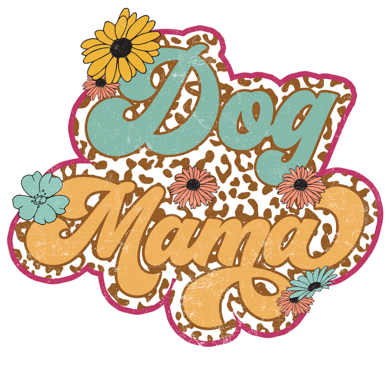 DOG MOM BOHO FLOWERS