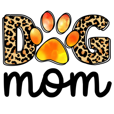 Dog Mom Sublimation Design
