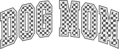 DogMomVarsityCheckered