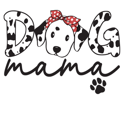 Dog mama Dalmatian