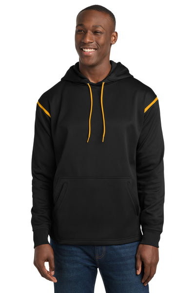 Sport-Tek ®  Tech Fleece Colorblock Hooded Sweatshirt. F246