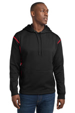 Sport-Tek ®  Tech Fleece Colorblock Hooded Sweatshirt. F246