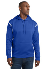 Sport-Tek ®  Tech Fleece Colorblock Hooded Sweatshirt. F246