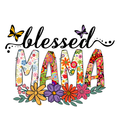 Floral Blessed Mama