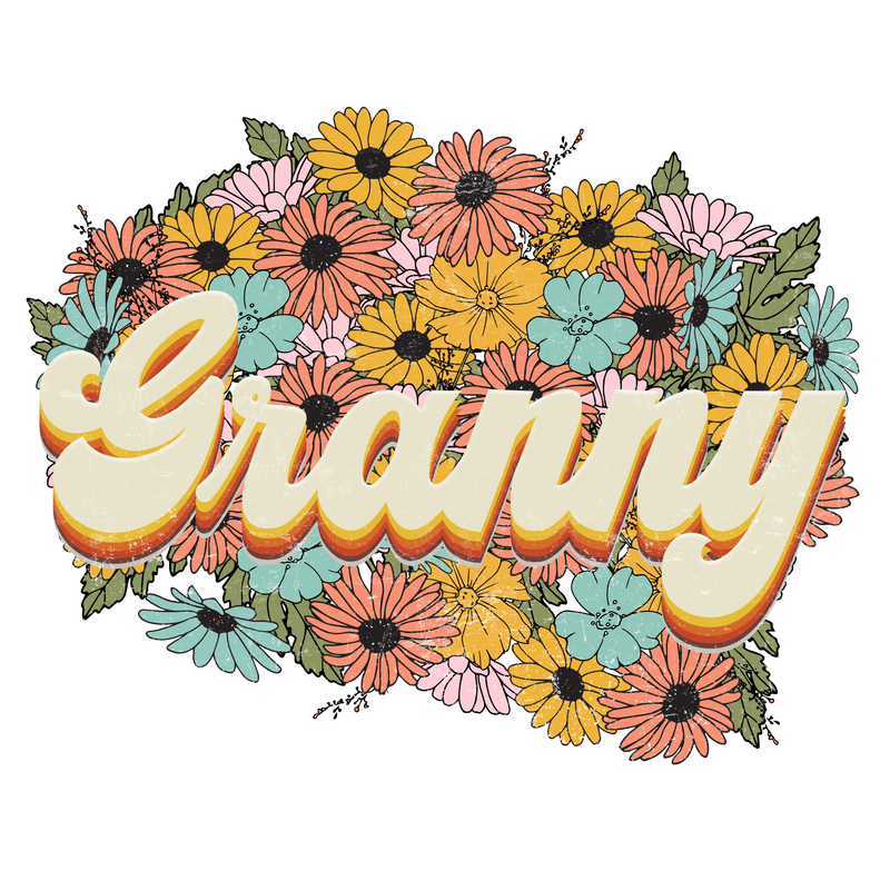 Florals Retro Granny