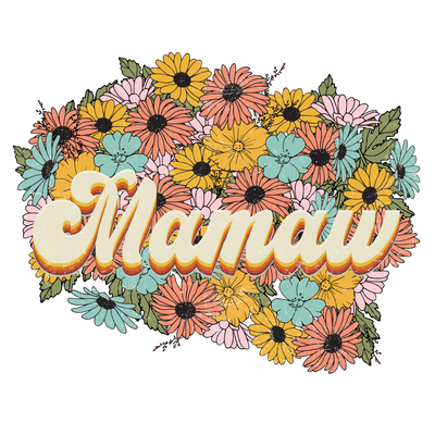 Florals Retro Mamaw
