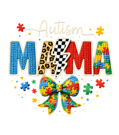 AUTISTIC MOM EMBROIDERY