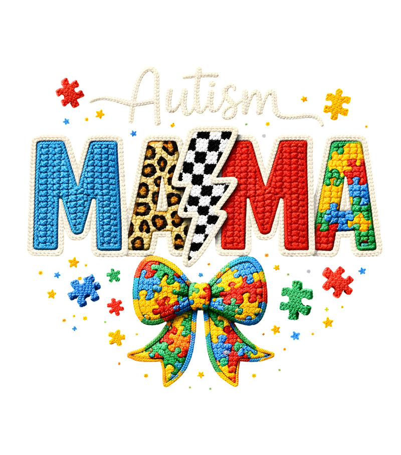 AUTISTIC MOM EMBROIDERY