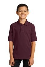 Port & Co ™  Youth Core Blend Jersey Knit Polo. KP55Y