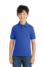 Port & Co ™  Youth Core Blend Jersey Knit Polo. KP55Y