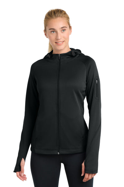 Sport-Tek ®  Women's Tech Fleece Full-Zip Hooded Jacket. L248