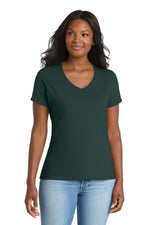 Port & Co ™  Women's Performance Blend V-Neck Tee. LPC381V